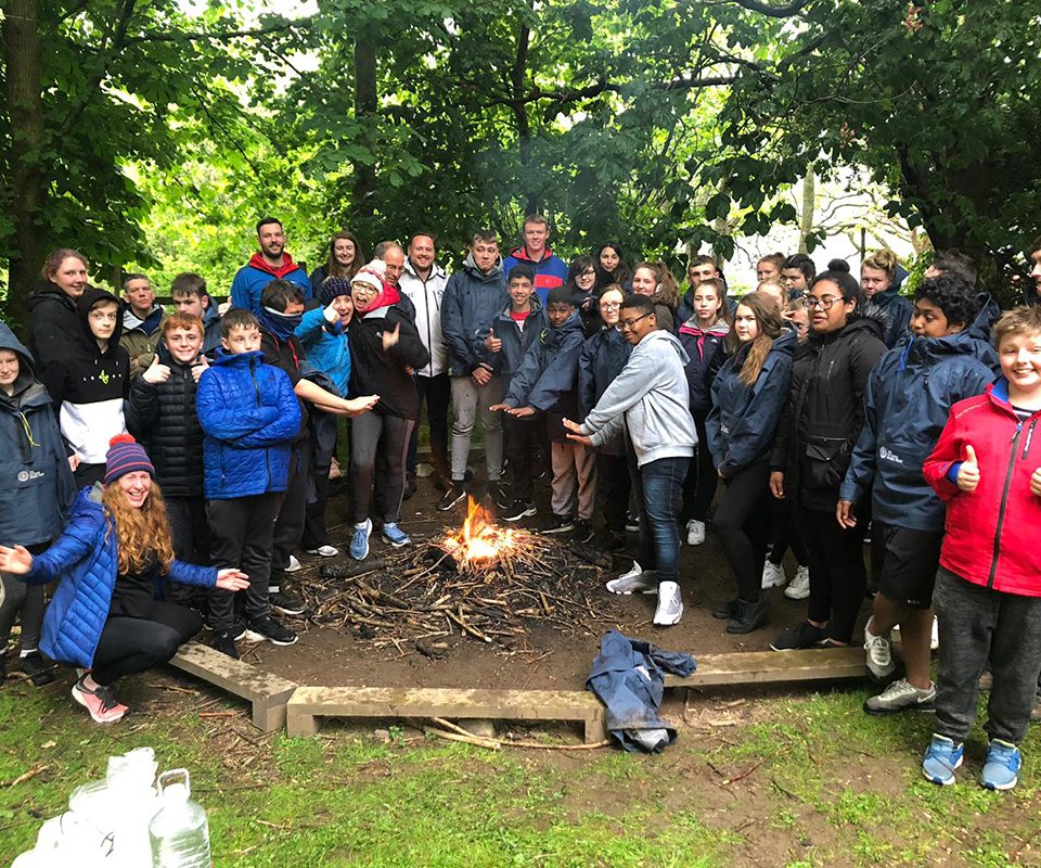 EBD Wester Hailes Education Centre campfire 960x800