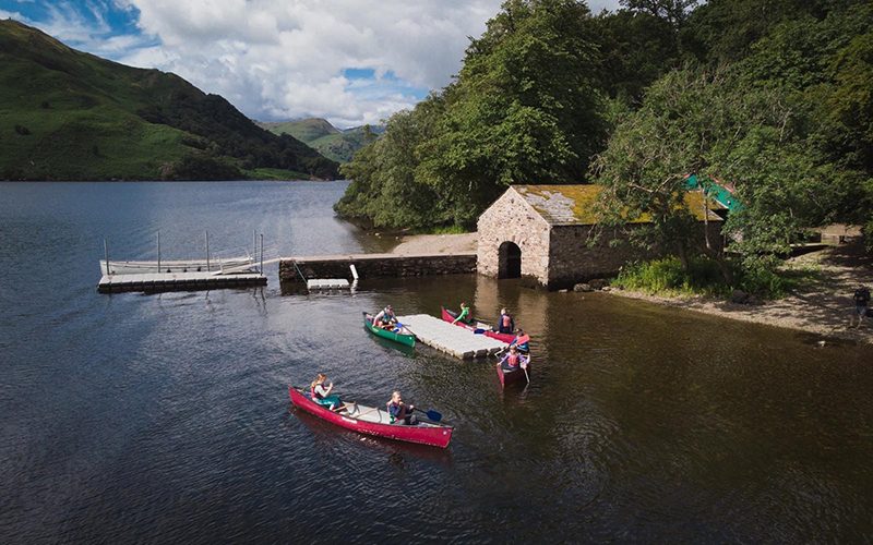 SA ullswater canoe from above 800x500